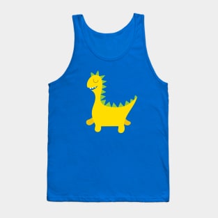 Happy Dino - cute dinosaur in a happy mood Tank Top